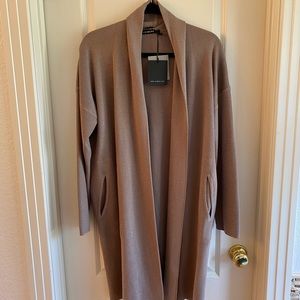 Leimere taupe cardigan